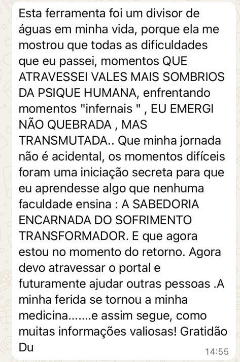 Depoimento: divisor de águas na minha vida
